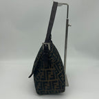 Fendi Zucca Shoulder Canvas Leather Brown — view 4