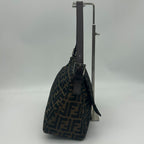 Fendi Zucca Shoulder Canvas Leather Brown — view 3