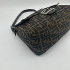 Fendi Zucca Shoulder Canvas Leather Brown — view 6