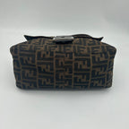 Fendi Zucca Shoulder Canvas Leather Brown — view 5