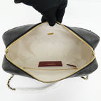 Chanel Maxi Camera Bag Black Gold Lambskin — view 5