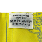 Hermes Scarf Brides de Gala en Fleurs Ceremonial Bridle with Flowers Silk Gray — view 7