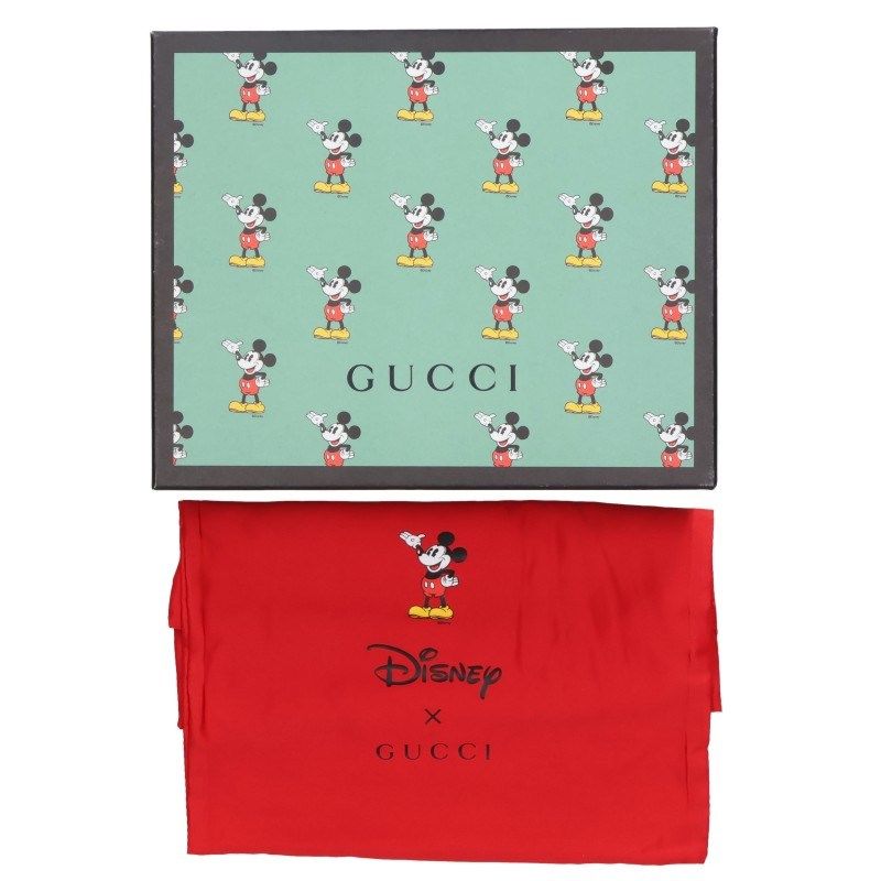 Gucci GG Supreme Mickey Mouse Shoulder — view 5