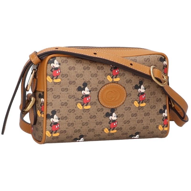 Gucci GG Supreme Mickey Mouse Shoulder
