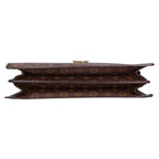 Louis Vuitton Serviette Fermoir Monogram Business Bags Handbag — view 4