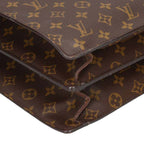 Louis Vuitton Serviette Fermoir Monogram Business Bags Handbag — view 5
