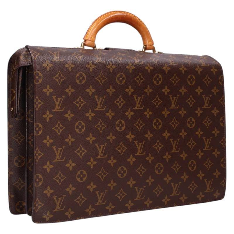 Louis Vuitton Serviette Fermoir Monogram Business Bags Handbag — view 2