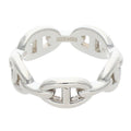 Hermes Chaine D'ancre Enchainee PM Silver Ring