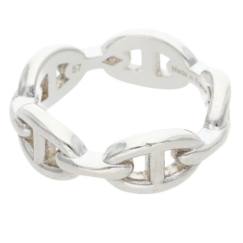 Hermes Chaine D'ancre Enchainee PM Silver Ring — view 4