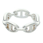 Hermes Chaine D'ancre Enchainee PM Silver Ring — view 2
