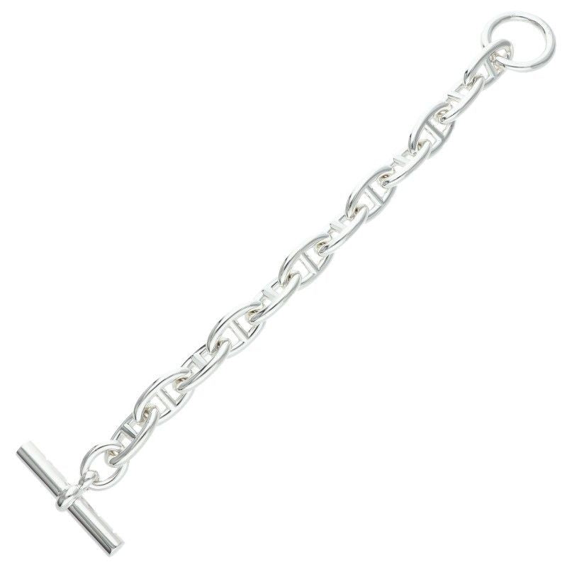Hermes Chaine D'ancre GM Silver Bracelet — view 2