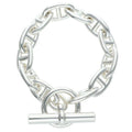 Hermes Chaine D'ancre GM Silver Bracelet