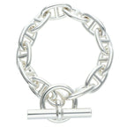 Hermes Chaine D'ancre GM Silver Bracelet