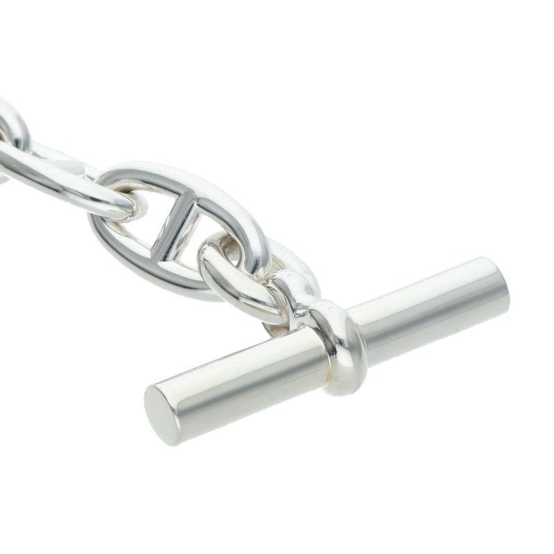Hermes Chaine D'ancre GM Silver Bracelet — view 4