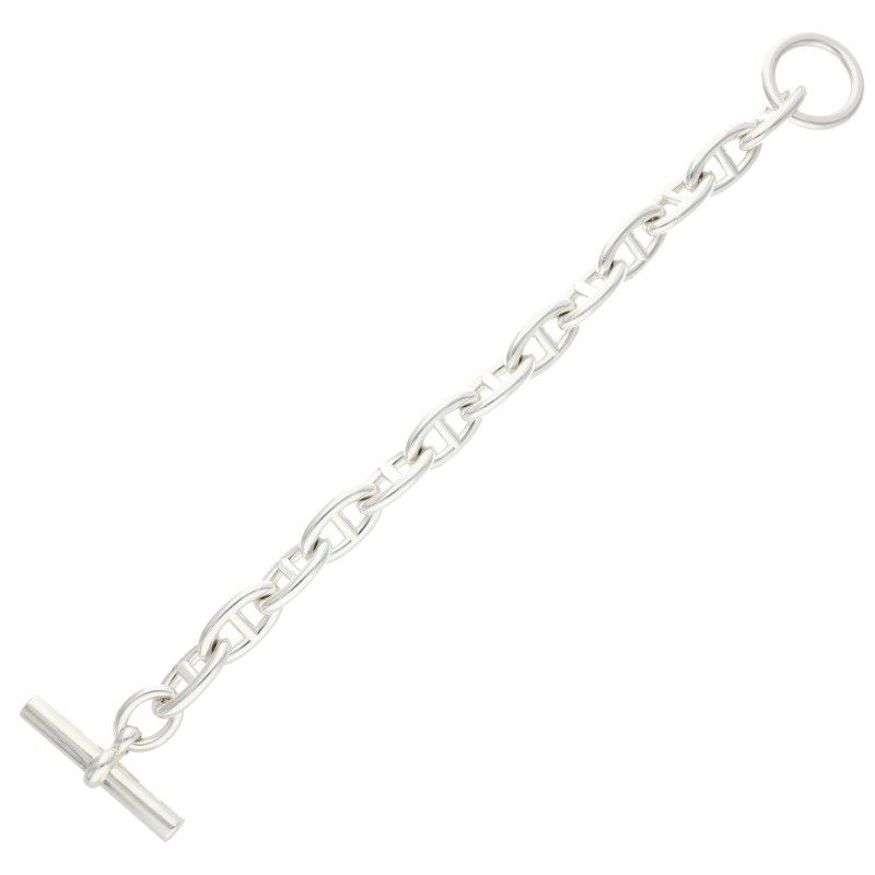 Hermes Chaine D'ancre GM Silver Bracelet — view 2