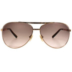 Louis Vuitton Attitude Pilot Damier Temple Double Bridge Sunglasses Eyewear