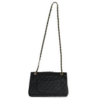 Chanel Quilted 25 29 Lambskin Double Flap Chain Leather Shoulder Bag 25 — view 2