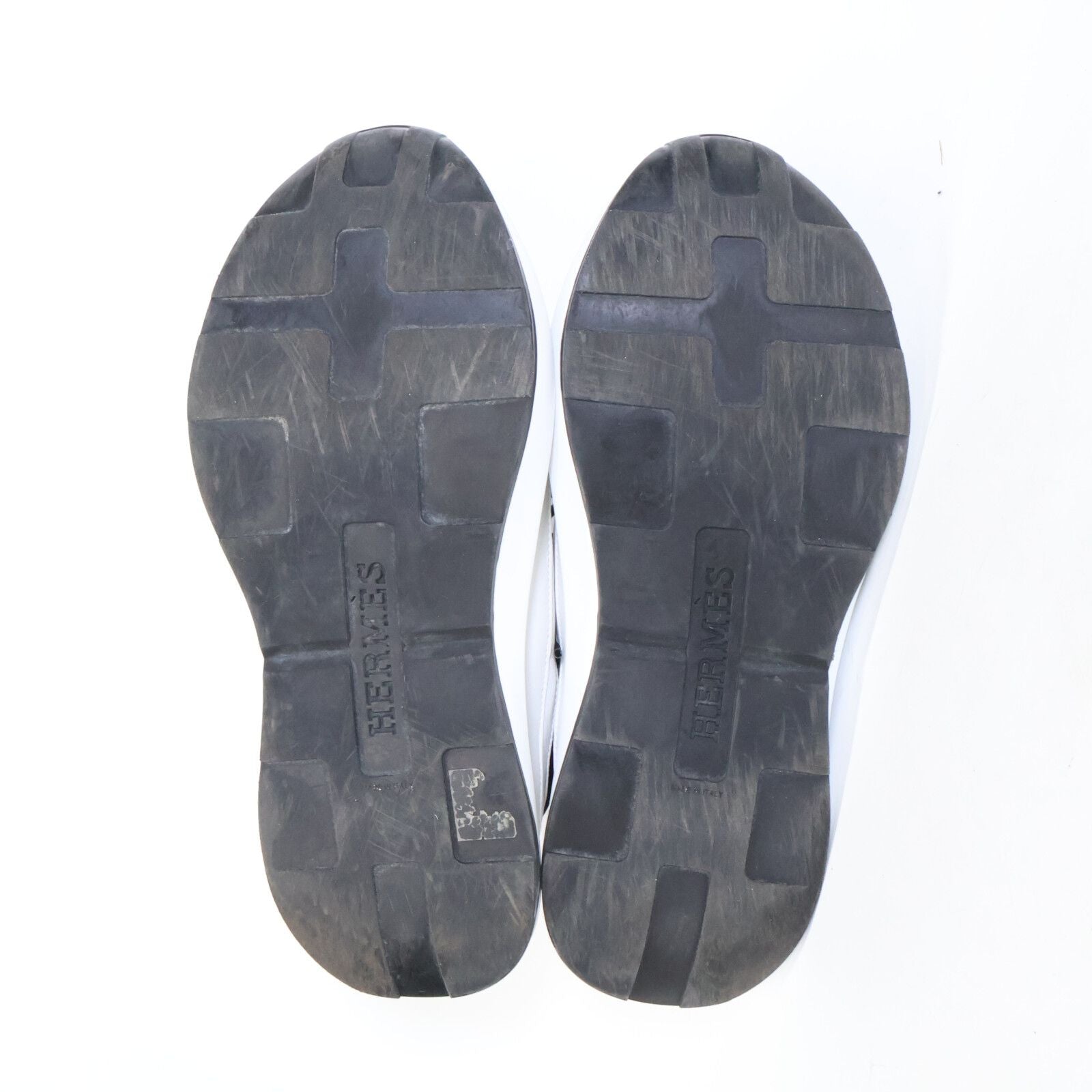 Hermes Gramme Nylon Fabric Leather Low Cut Sneakers — view 6