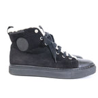Hermes Jimmy Fleece Shearling High Cut Sneakers — view 4