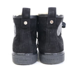 Hermes Jimmy Fleece Shearling High Cut Sneakers — view 3