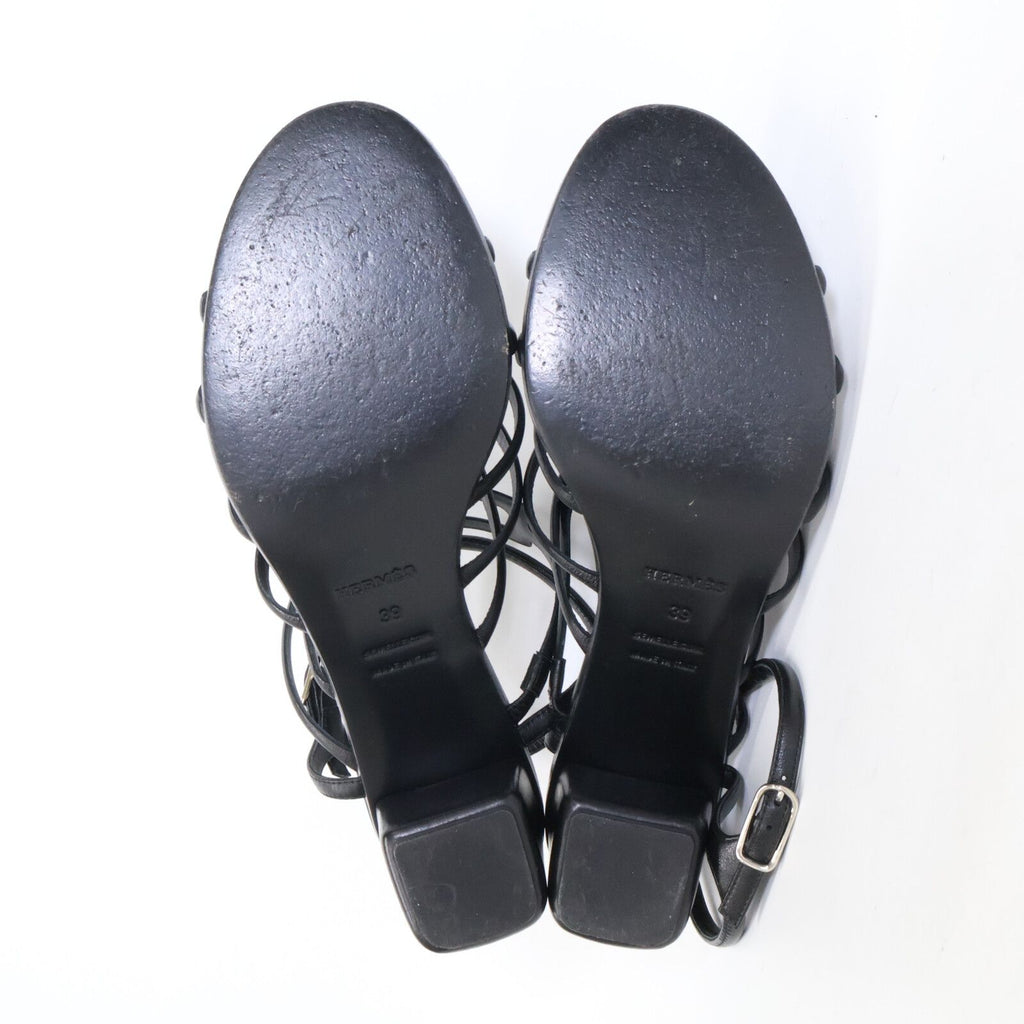 Hermes Oracle Gladiator Strap Sandals — view 6