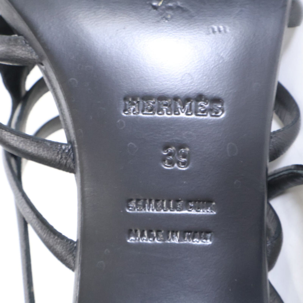 Hermes Oracle Gladiator Strap Sandals — view 8