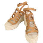 Hermes Catalia Wedge Sole Espadrille Sandals