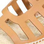 Hermes Catalia Wedge Sole Espadrille Sandals — view 9