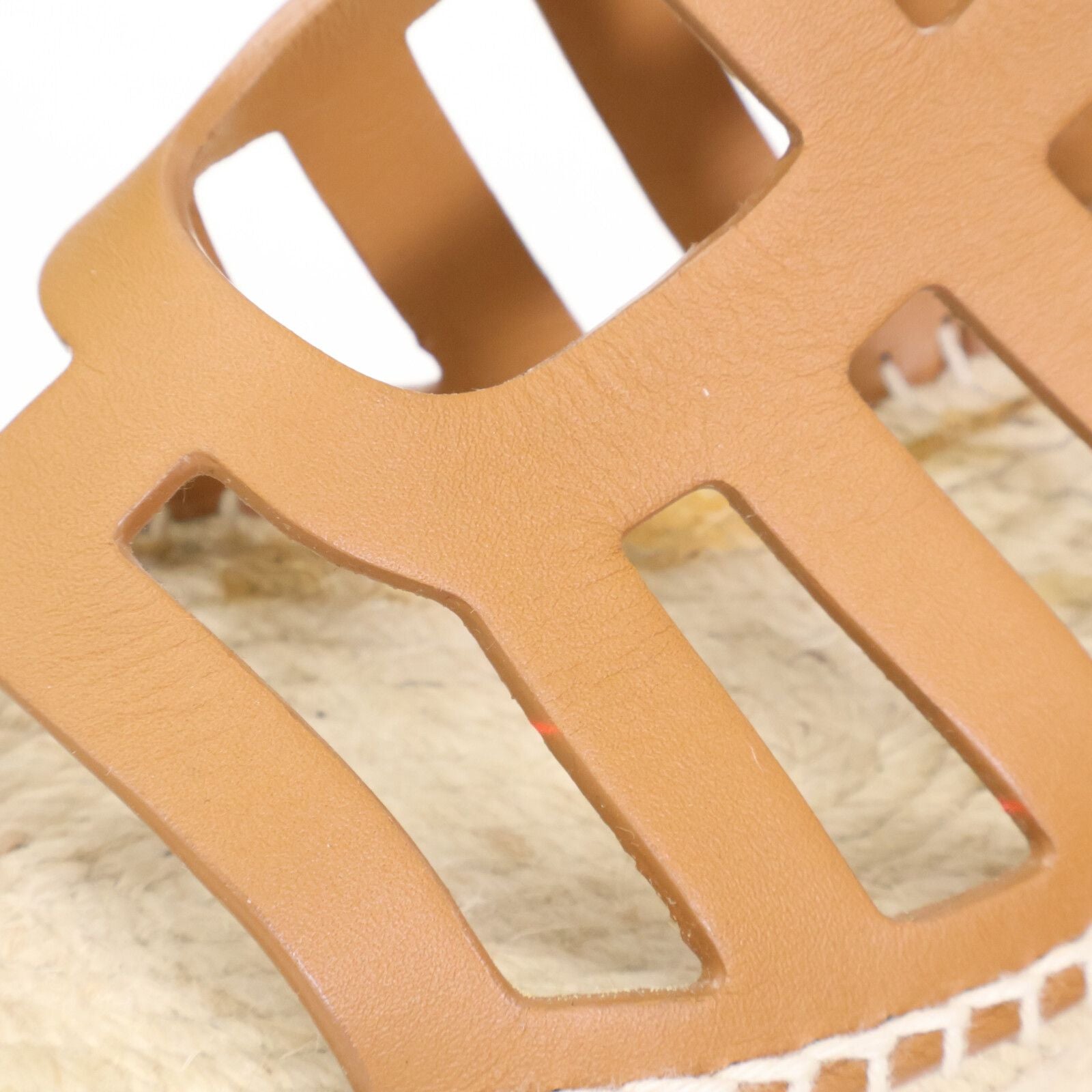 Hermes Catalia Wedge Sole Espadrille Sandals — view 9