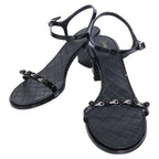 Chanel Chain Sandal Black