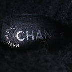 Chanel Shearling Fleece Wedge Sole Short Boots No Indicated — view 7