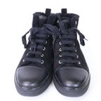 Hermes Jimmy Fleece Shearling High Cut Sneakers — view 2