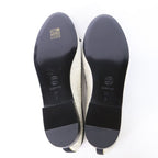 Chanel CC Logo Ribbon Ballet Shoes 39c — view 6