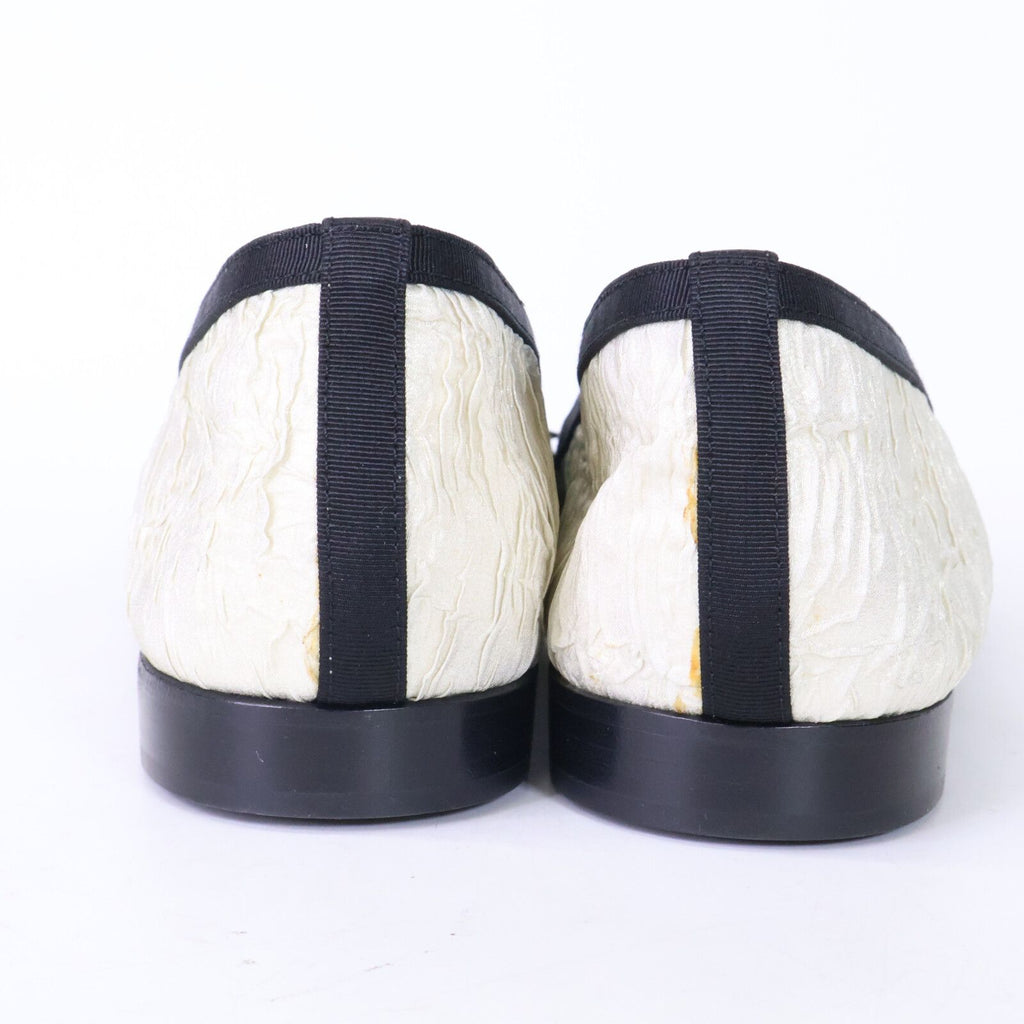 Chanel CC Logo Ribbon Ballet Shoes 39c — view 3