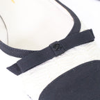 Chanel CC Logo Ribbon Ballet Shoes 39c — view 9