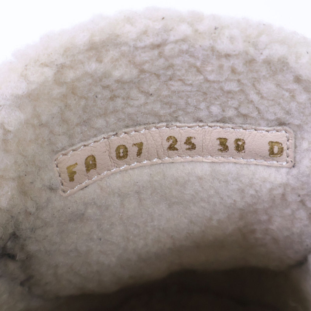 Dior Boy Shearling Fleece Mules — view 8