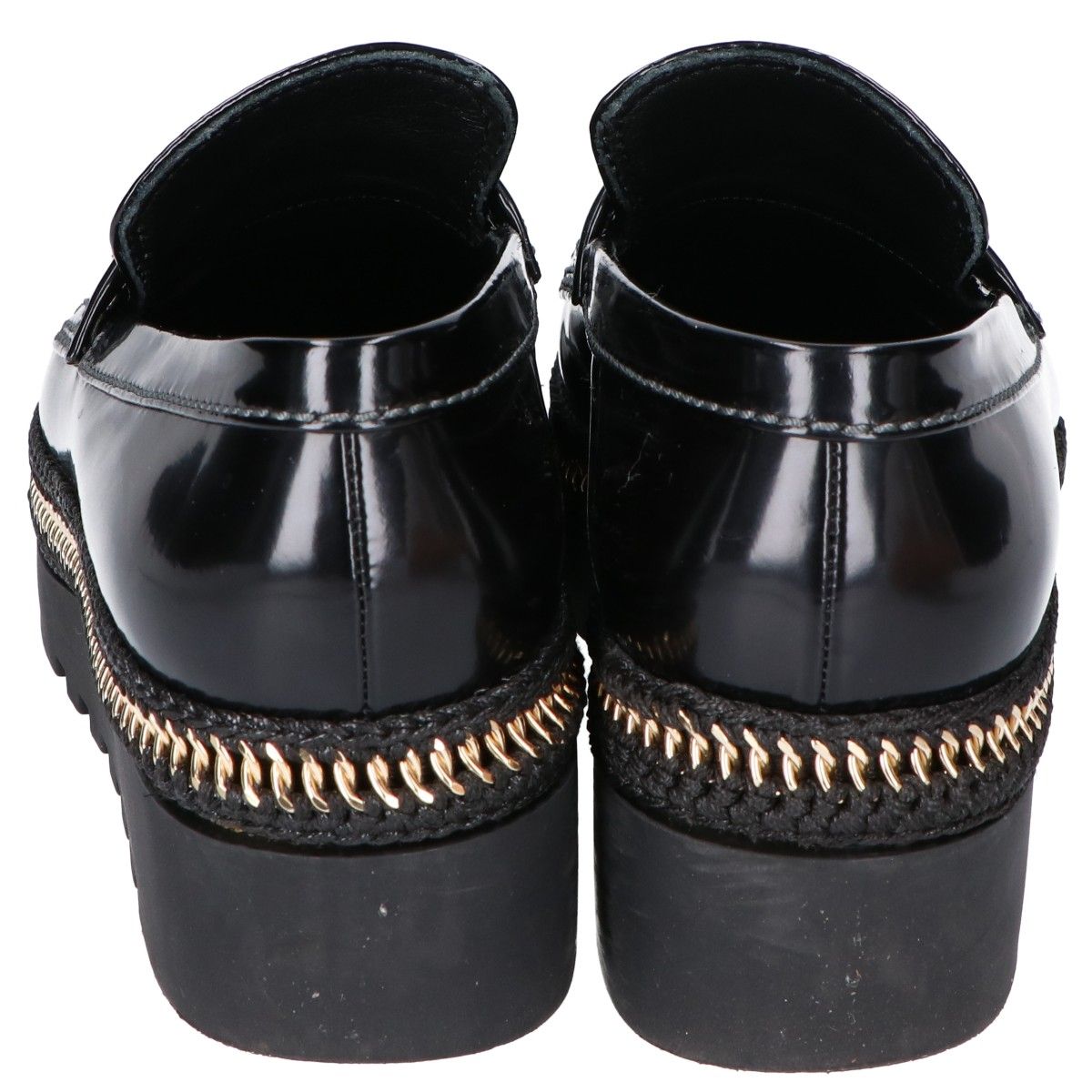 Chanel Chain Stitch CC Logo Loafers 36c — view 3