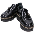 Chanel Chain Stitch CC Logo Loafers 36c