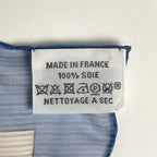Hermes Carre 140 les Leopard Shawl Large Scarf Silk White Brown Multicolor — view 2