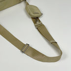 Prada Shoulder Bag Nylon Beige — view 6