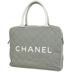 Chanel Sports Line Tote Canvas Light Gray