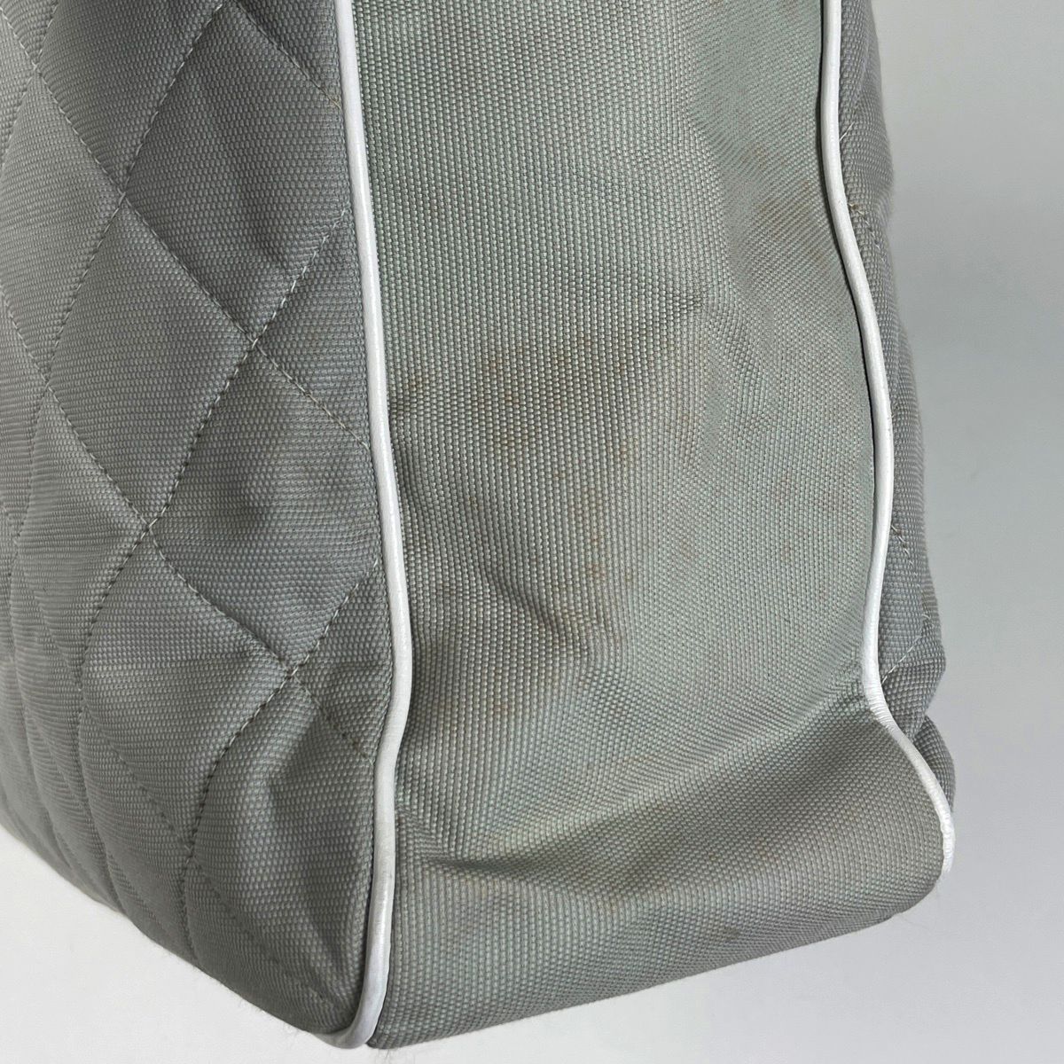 Chanel Sports Line Tote Canvas Light Gray — view 4
