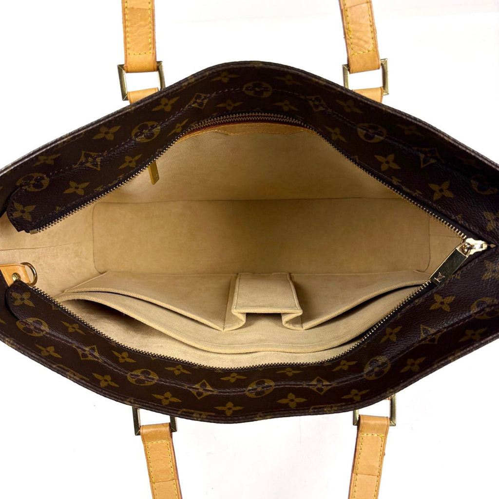 Louis Vuitton Shoulder Bag Tote Monogram Brown — view 9