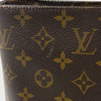 Louis Vuitton Shoulder Bag Tote Monogram Brown — view 4