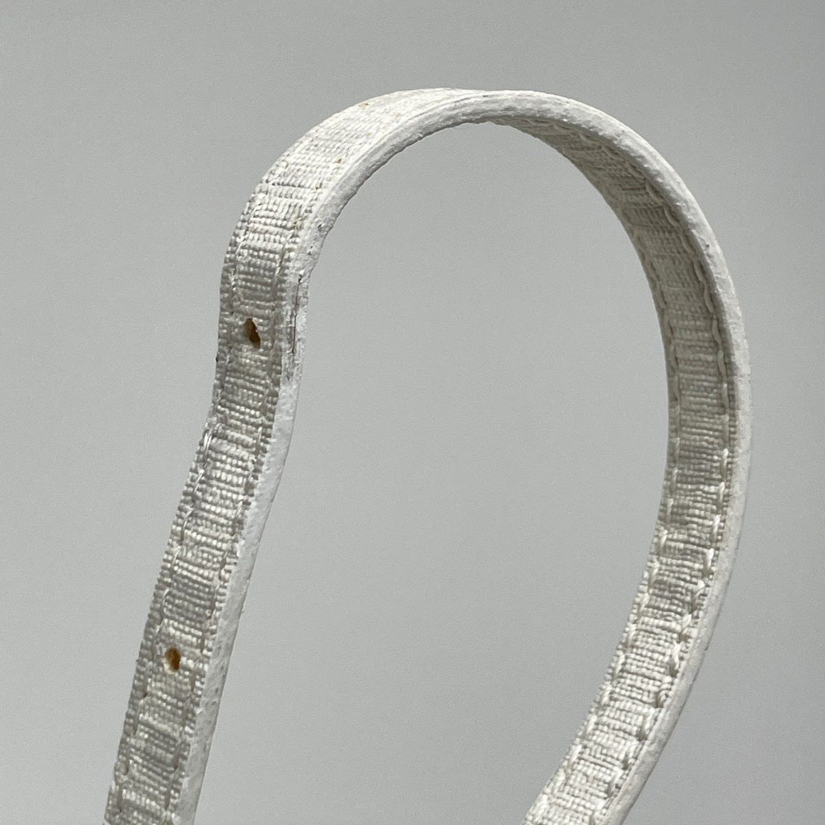 Fendi Zucchino Pattern Chain Shoulder Bag Logo All Over Crossbody White — view 6