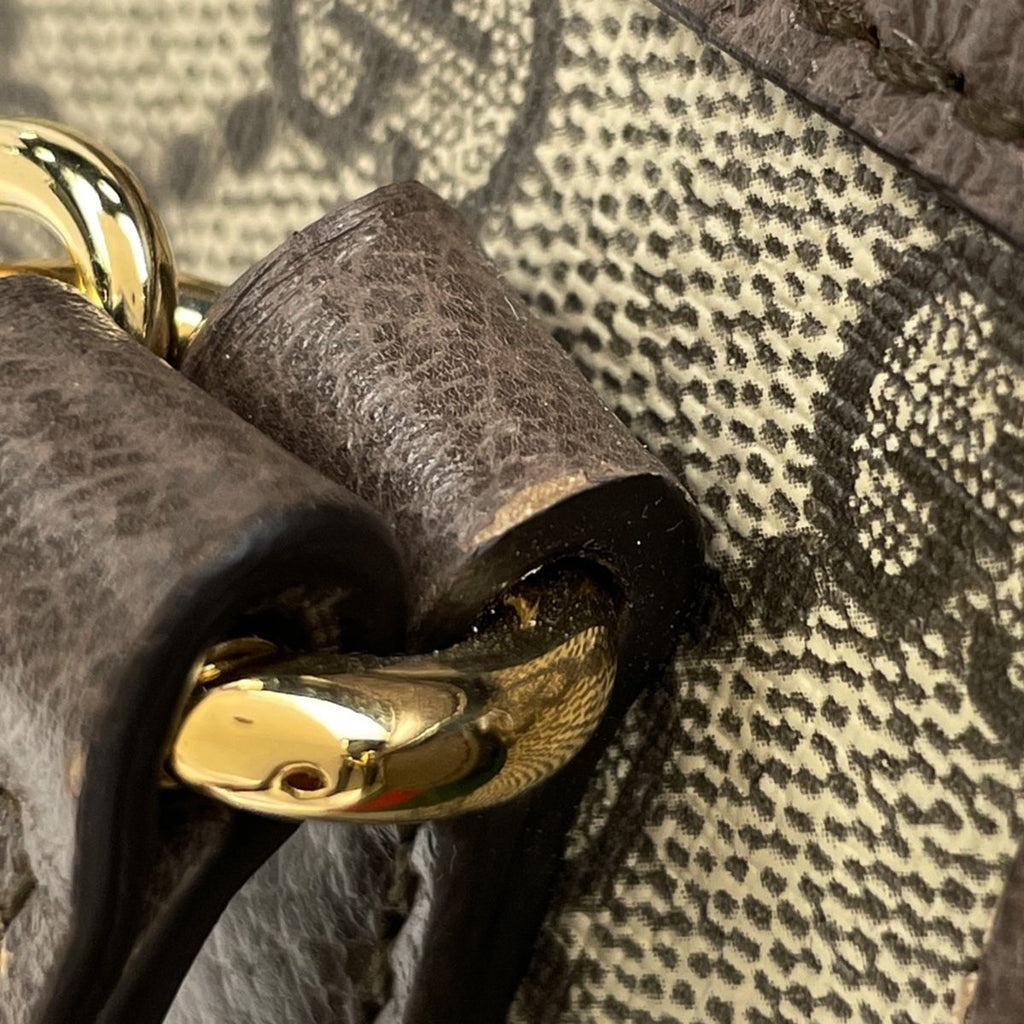 Gucci Ophidia Small Tote GG Double Web 2-Way Shoulder Bag Supreme Beige Brown — view 6