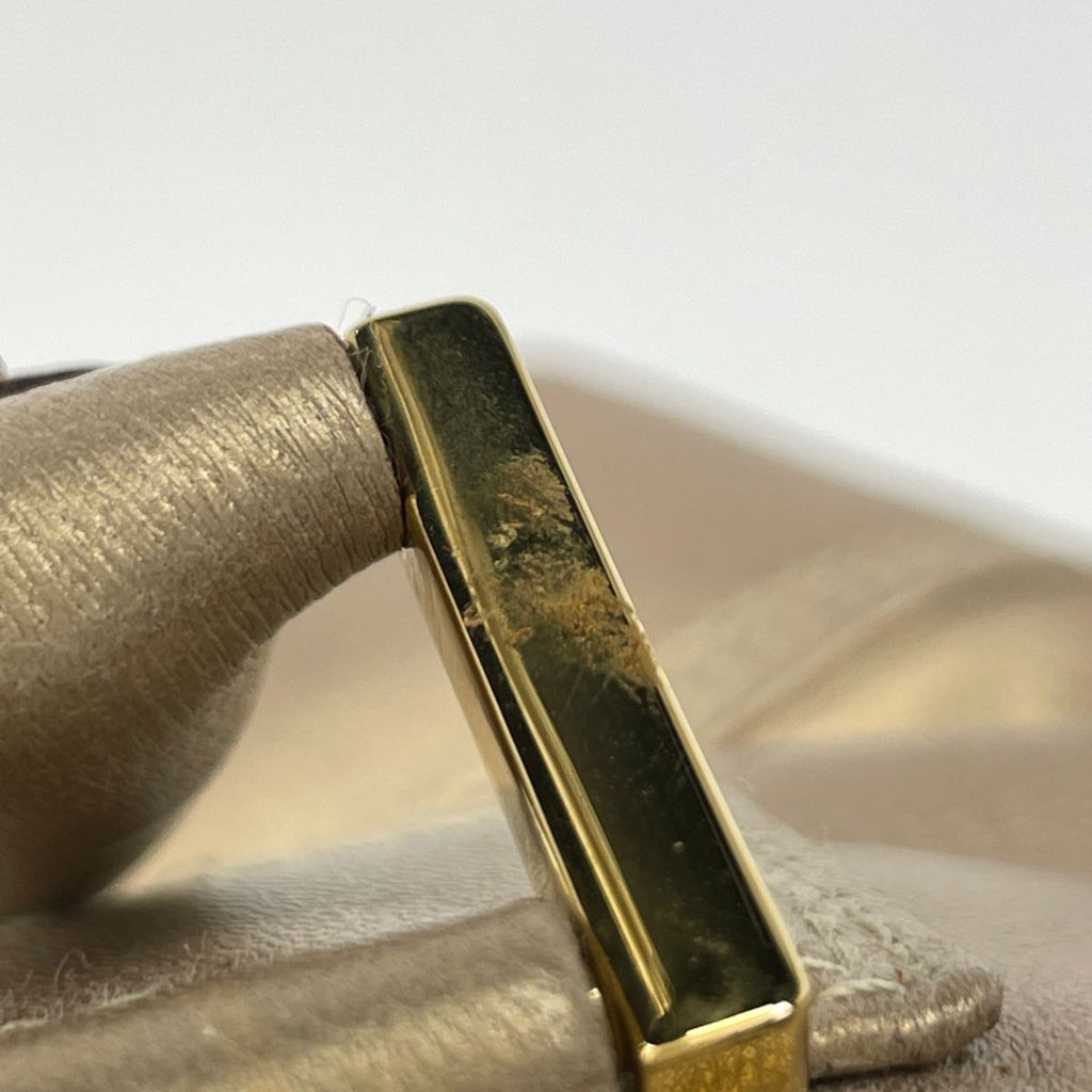 Loewe Anagram Handbag Leather Gold — view 6
