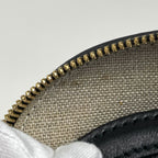 Gucci Micro Guccissima 2-Way Shoulder Bag Signature Leather Black — view 9