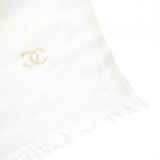 Chanel Stole Scarf White — view 2