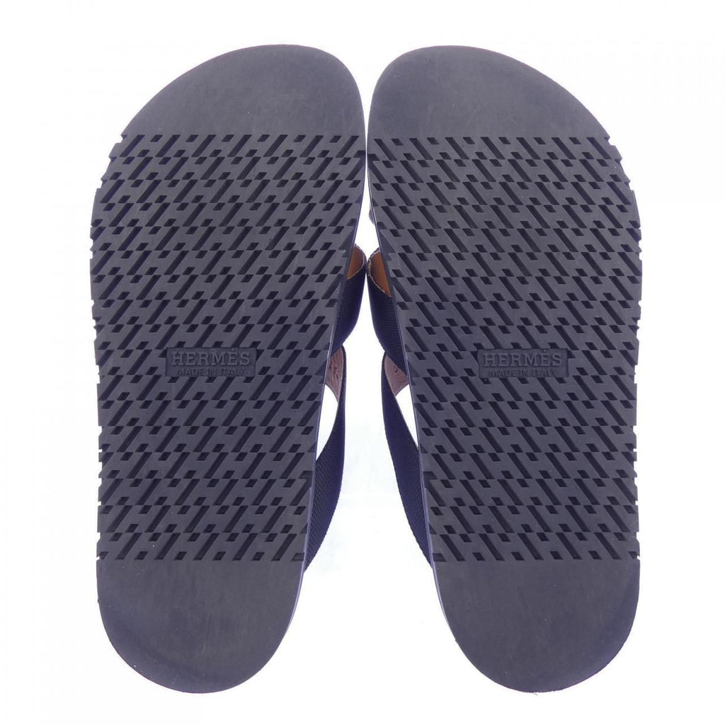 Hermes Casimir Sandals Black — view 4